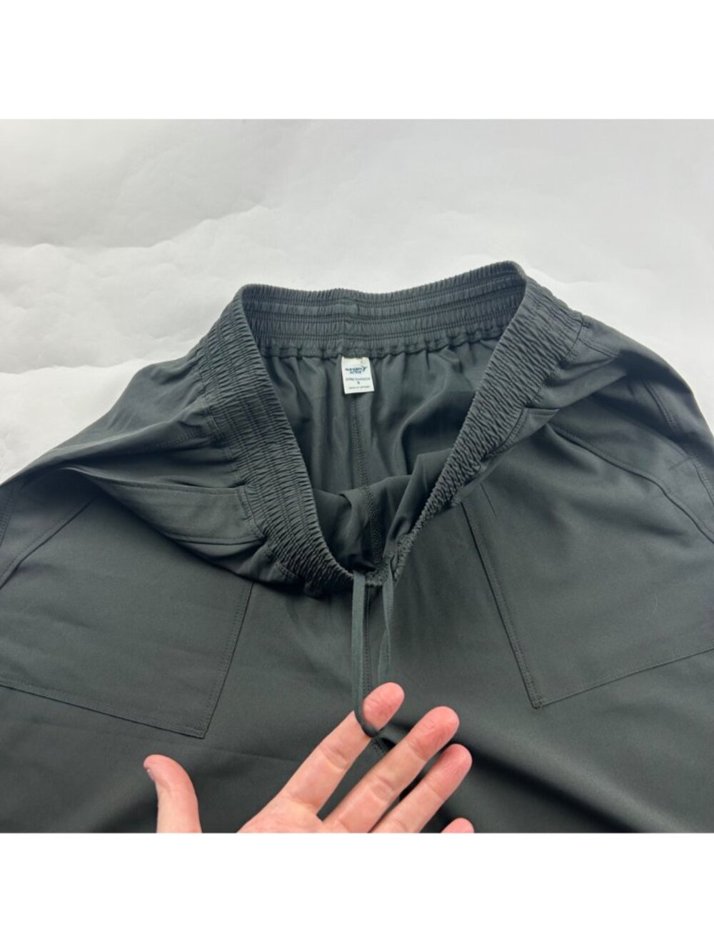 Old Navy Dark Green Stretchtech High Rise Wide Leg Cropped Athletic Pant S - Picture 3 of 7